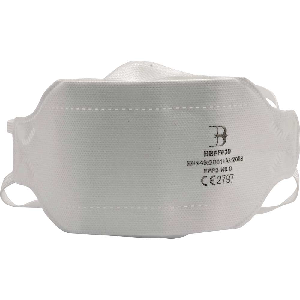 Draper FFP3 SI MOD Fold Flat Disposable Face Masks Pack of 20