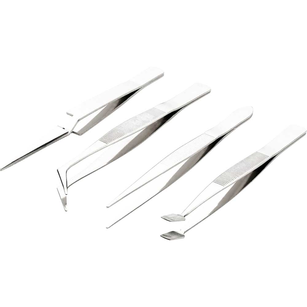 Draper 4 Piece Precision Tweezer Set