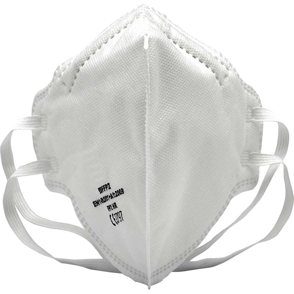 Draper FFP2 SI MOD Fold Flat Face Masks Pack of 20