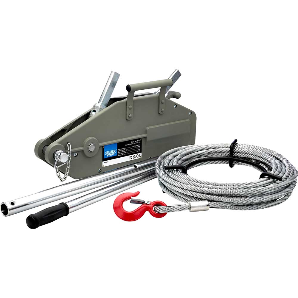 Draper Expert Wire Rope Puller 1600Kg