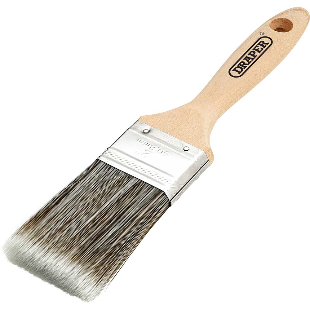 Draper Wood Handle Synthetic Paint Brush 50mm