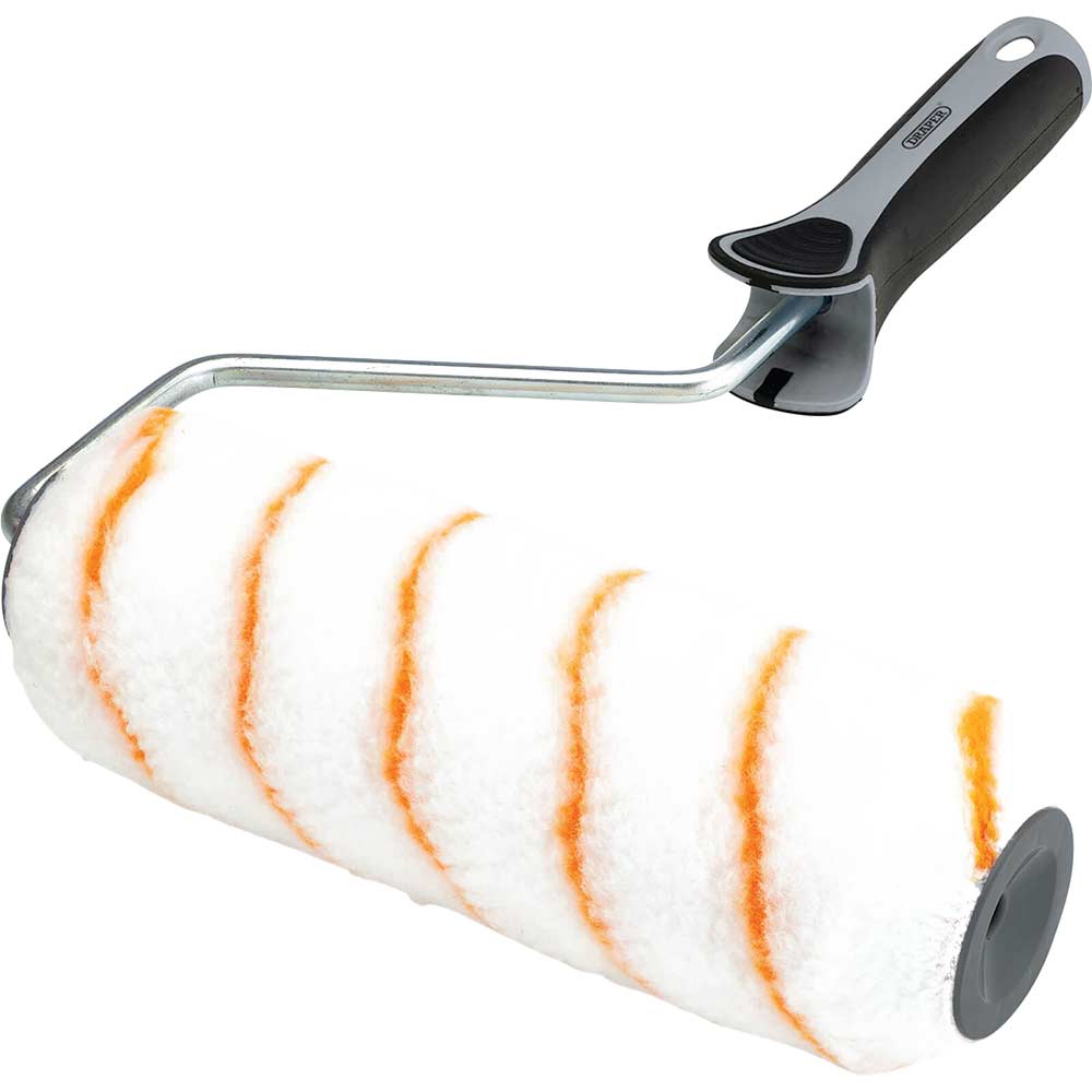 Draper Long Pile Polyester Paint Roller with Soft Grip Handle 230mm