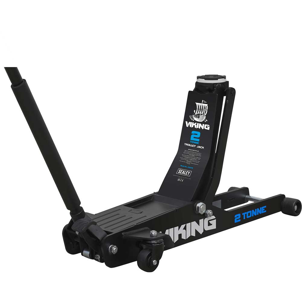 Sealey Viking Low Entry Long Reach Trolley Jack with Rocket Lift 2 Tonne