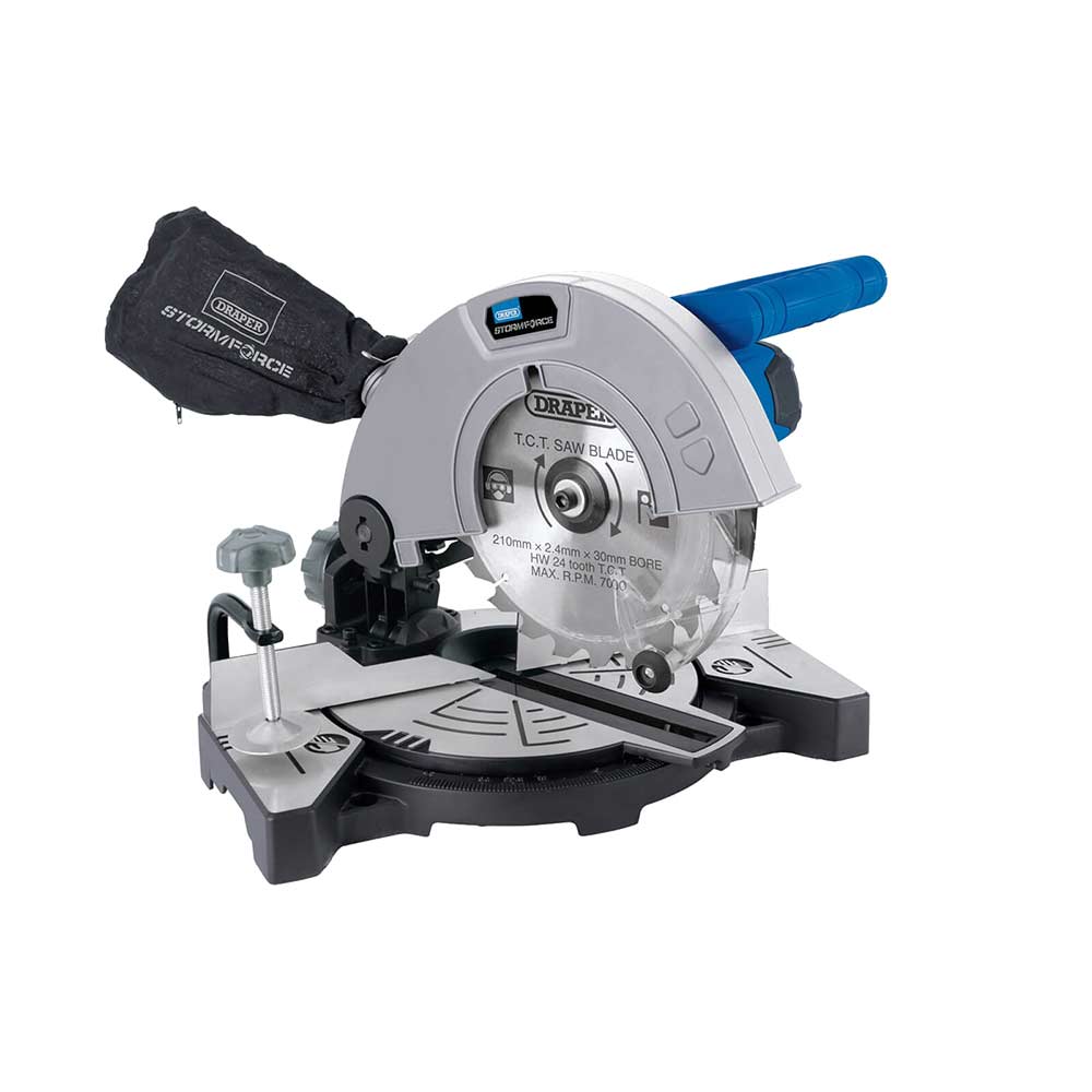 Image of Draper MS210C Mitre Saw 210mm 240v