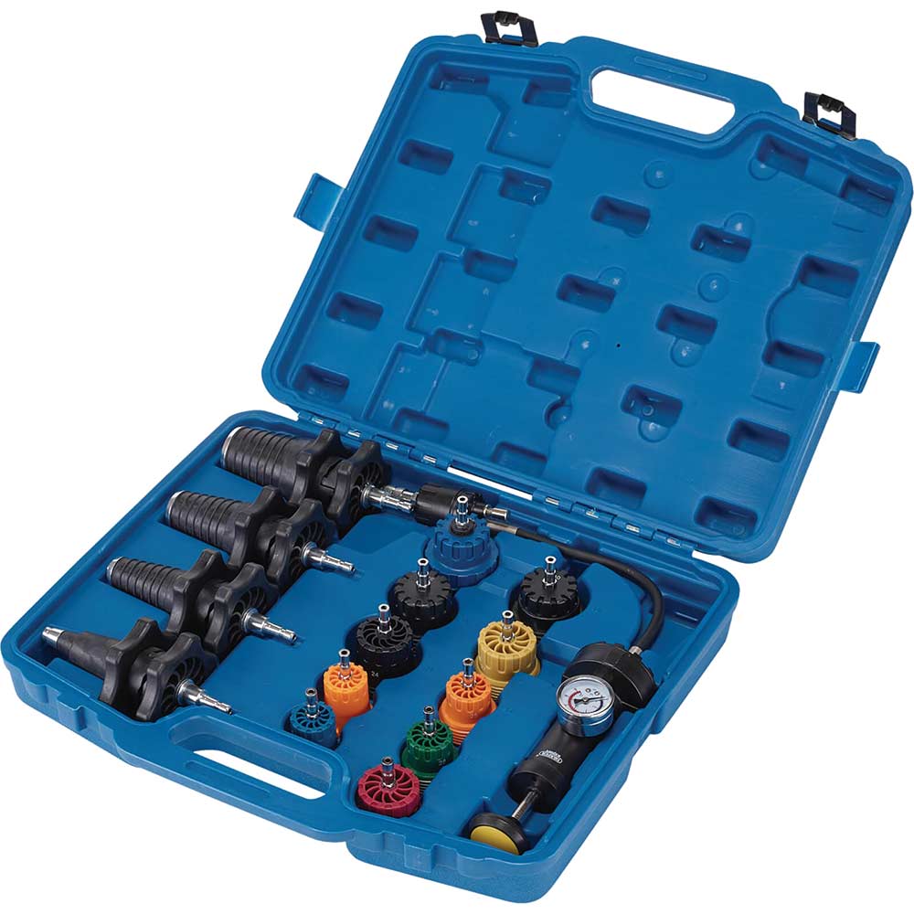 Draper Expert 15 Piece Universal Pressure Test Kit