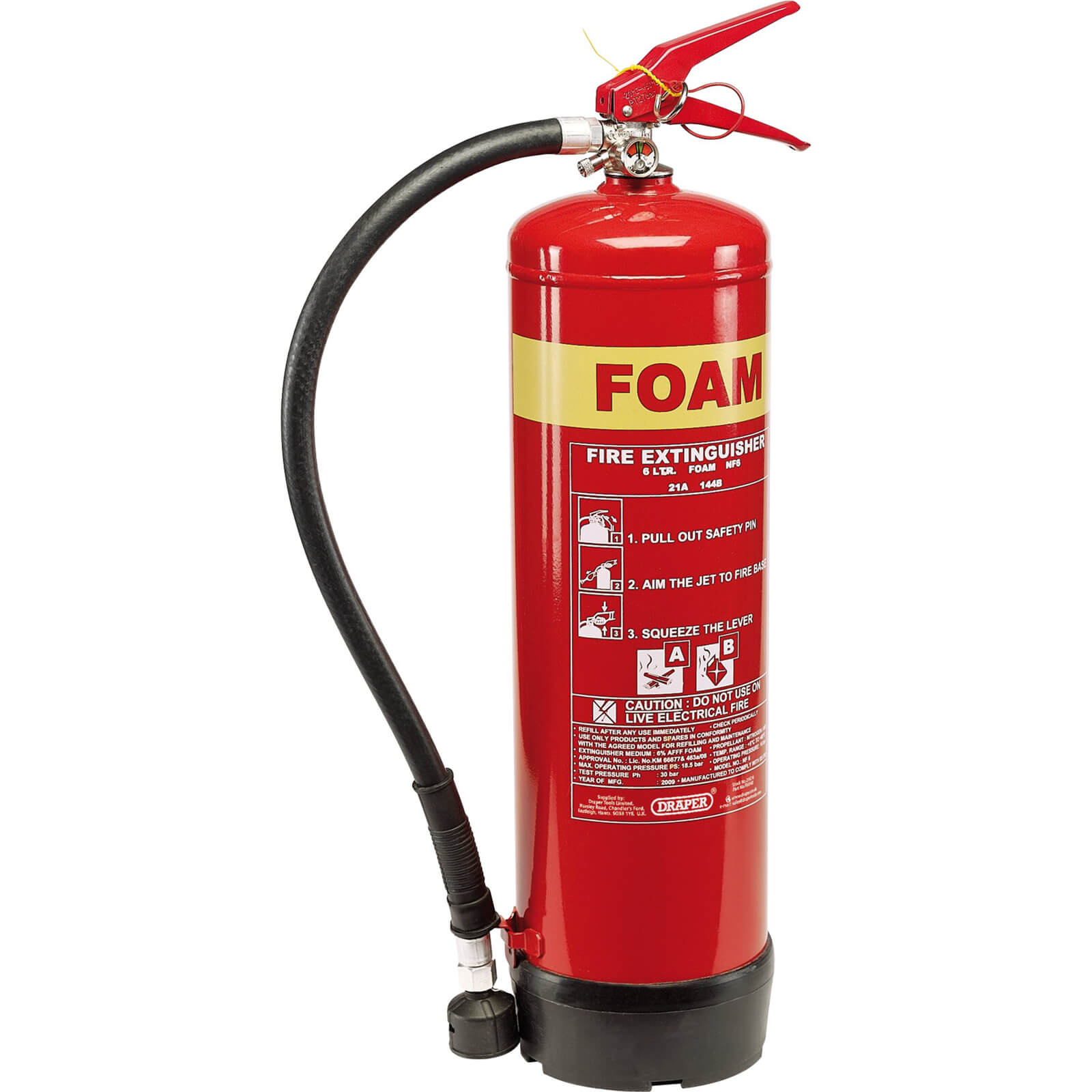 Draper Foam Fire Extinguisher