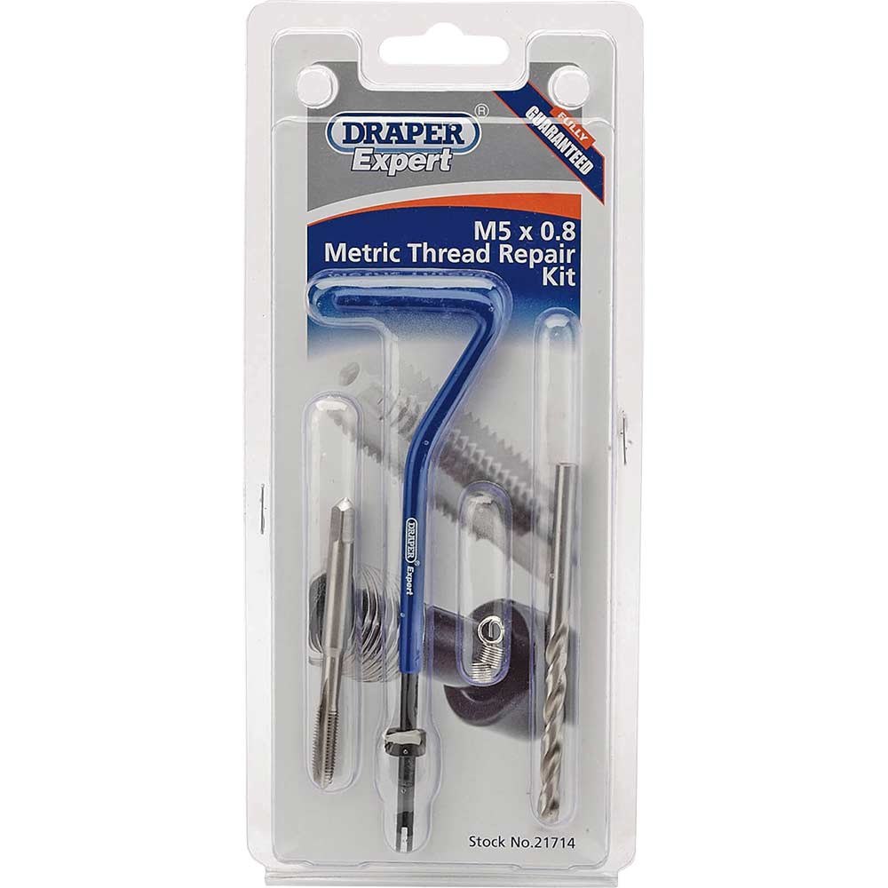 Draper Expert Metric Thread Repair Kit M5 0.8mm