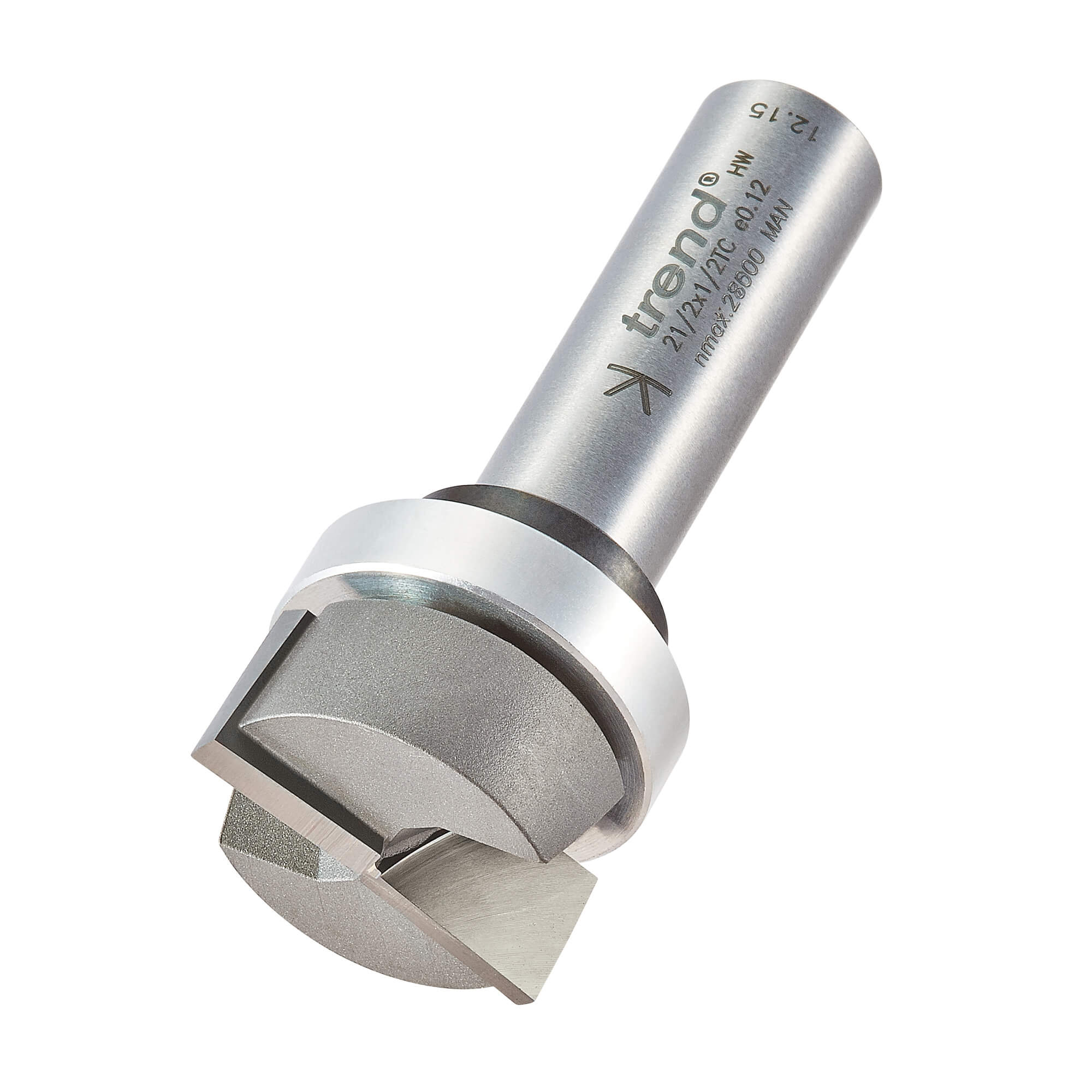 Image of Trend Bearing Guided Housing Router Cutter 25.4mm 11.1mm 1/4"