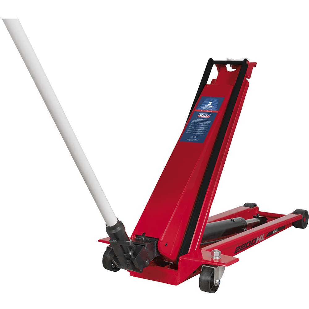 Sealey 2200HL Yankee High Lift Low Entry Trolley Jack 2 Tonne