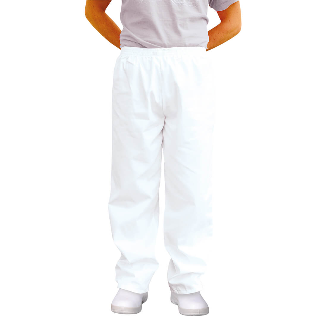 Image of Portwest Bakers Trousers White 4XL 31"