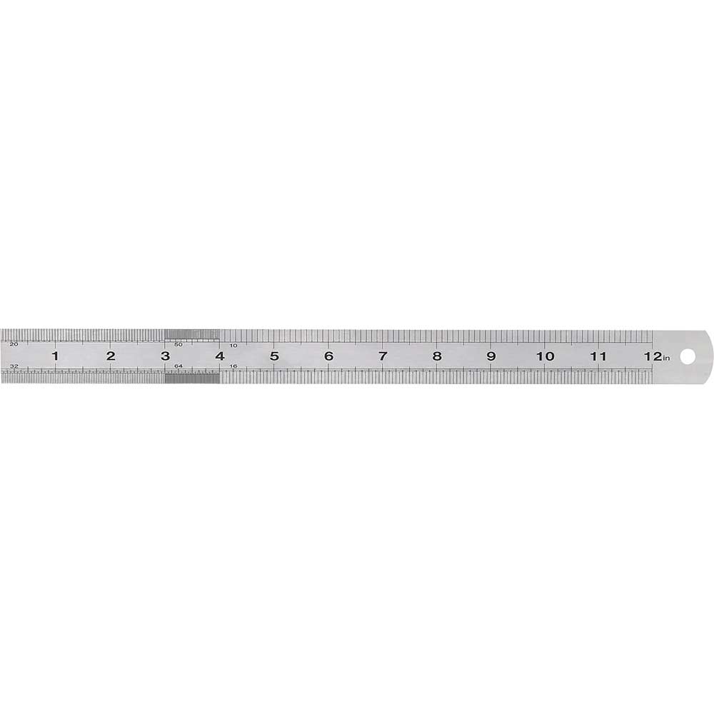 Draper Expert Stainless Steel Rule 12" / 300mm
