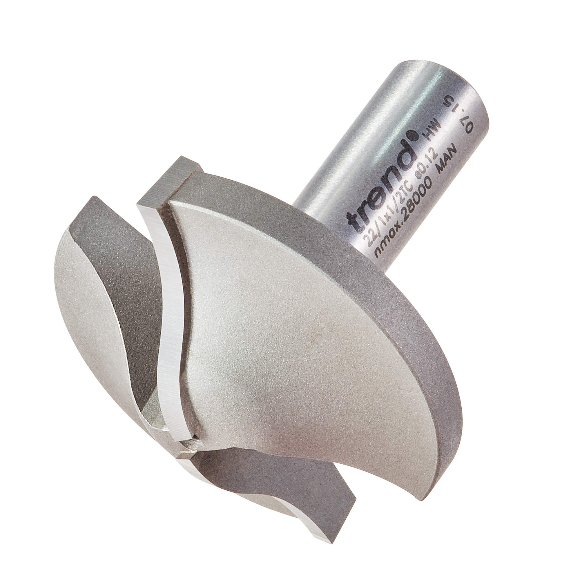 Image of Trend Large Flat Roman Ogee Router Cutter 50mm 6.5mm 1/2"