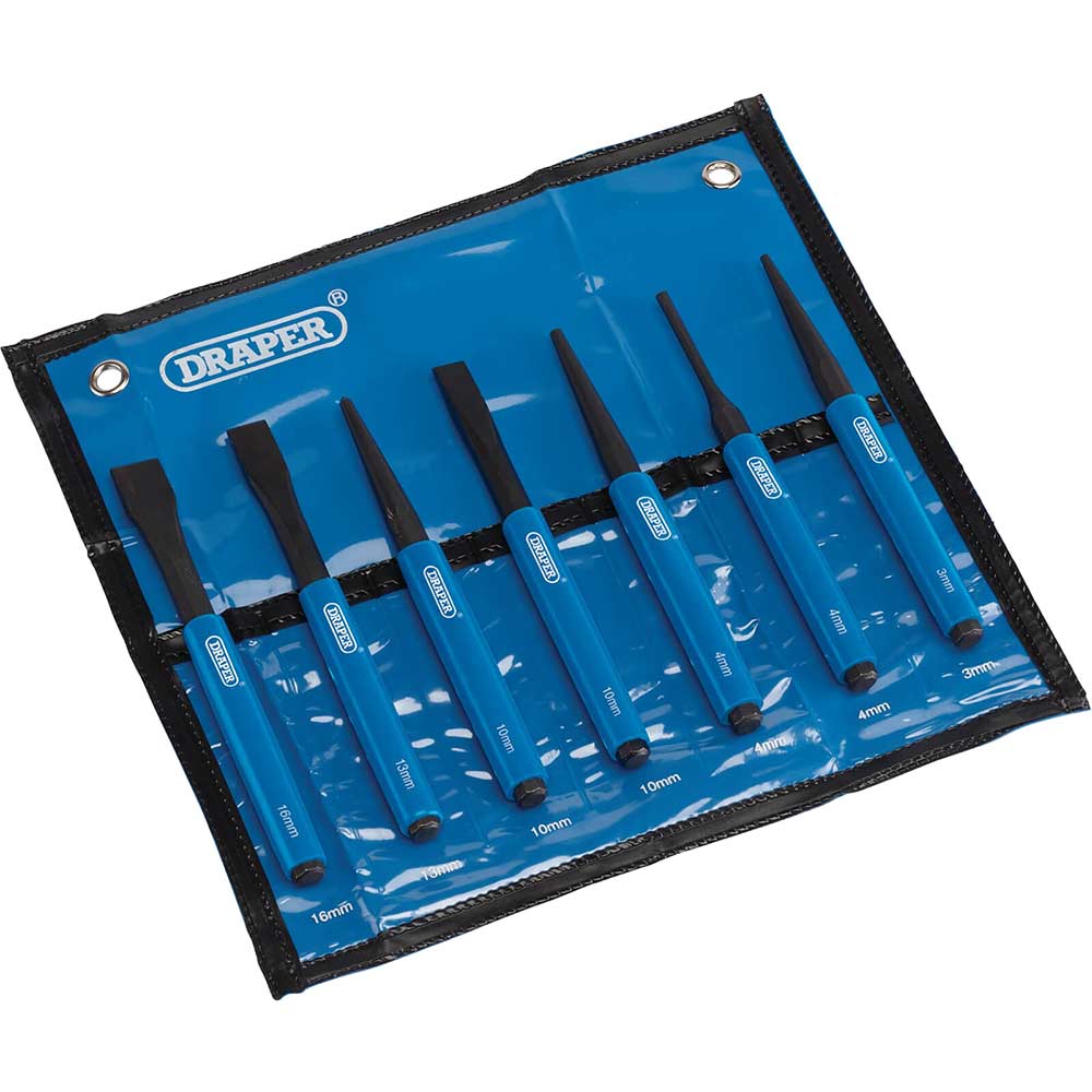 Photos - Drill Bit Draper 7 Piece Cold Chisel and Punch Set CP7NP 