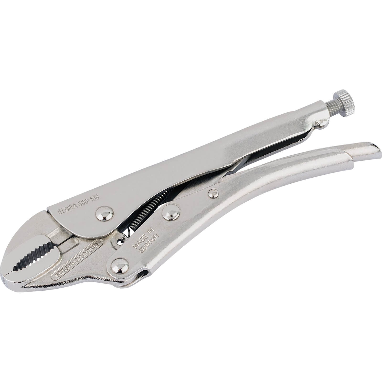 Image of Elora Curved Jaw Self Grip Pliers 180mm