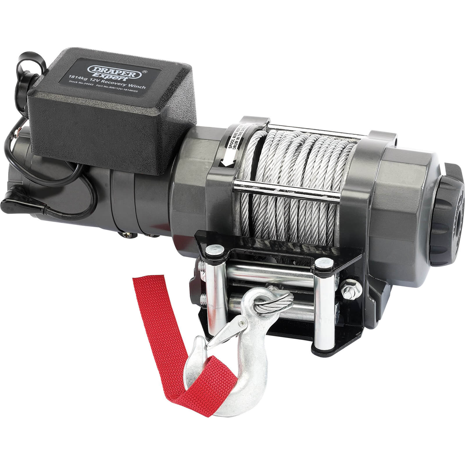 Image of Draper Expert 12v Recovery Winch 1814 Kg