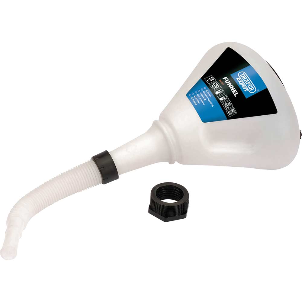 Draper Expert Polypropylene Funnel 3l