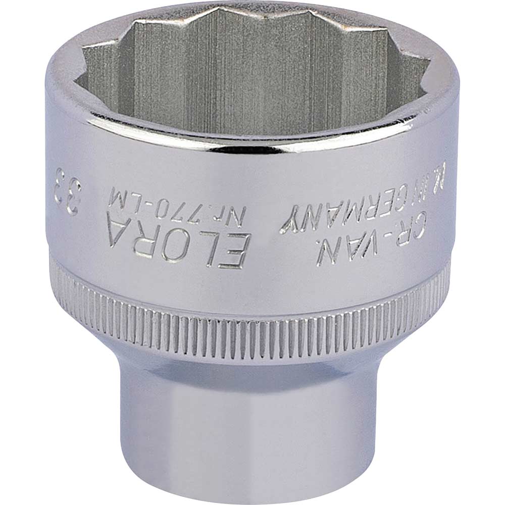 Image of Elora 1/2" Drive Bi Hexagon Socket Metric 1/2" 33mm