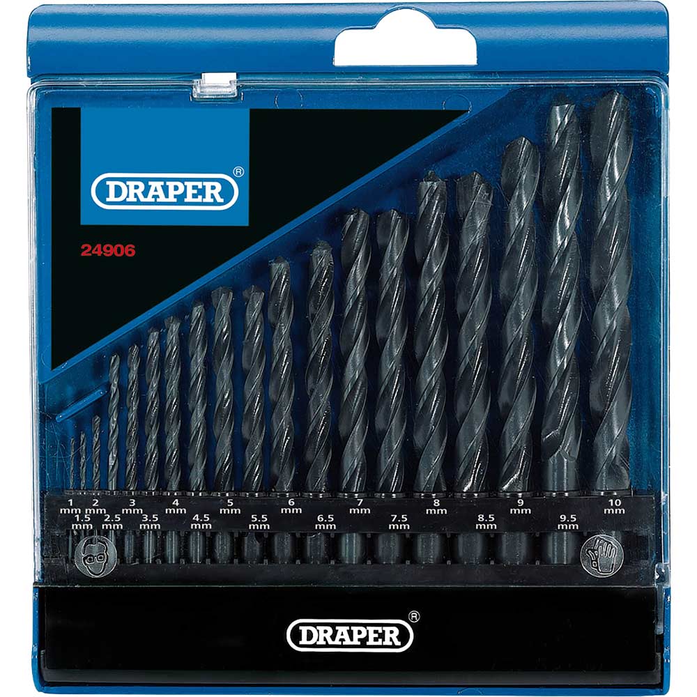 Image of Draper 19 Piece HSS Drill Bit Set