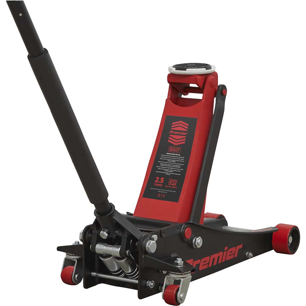 Sealey 2501LE Low Entry Rocket Lift Trolley Jack 2.5 Tonne