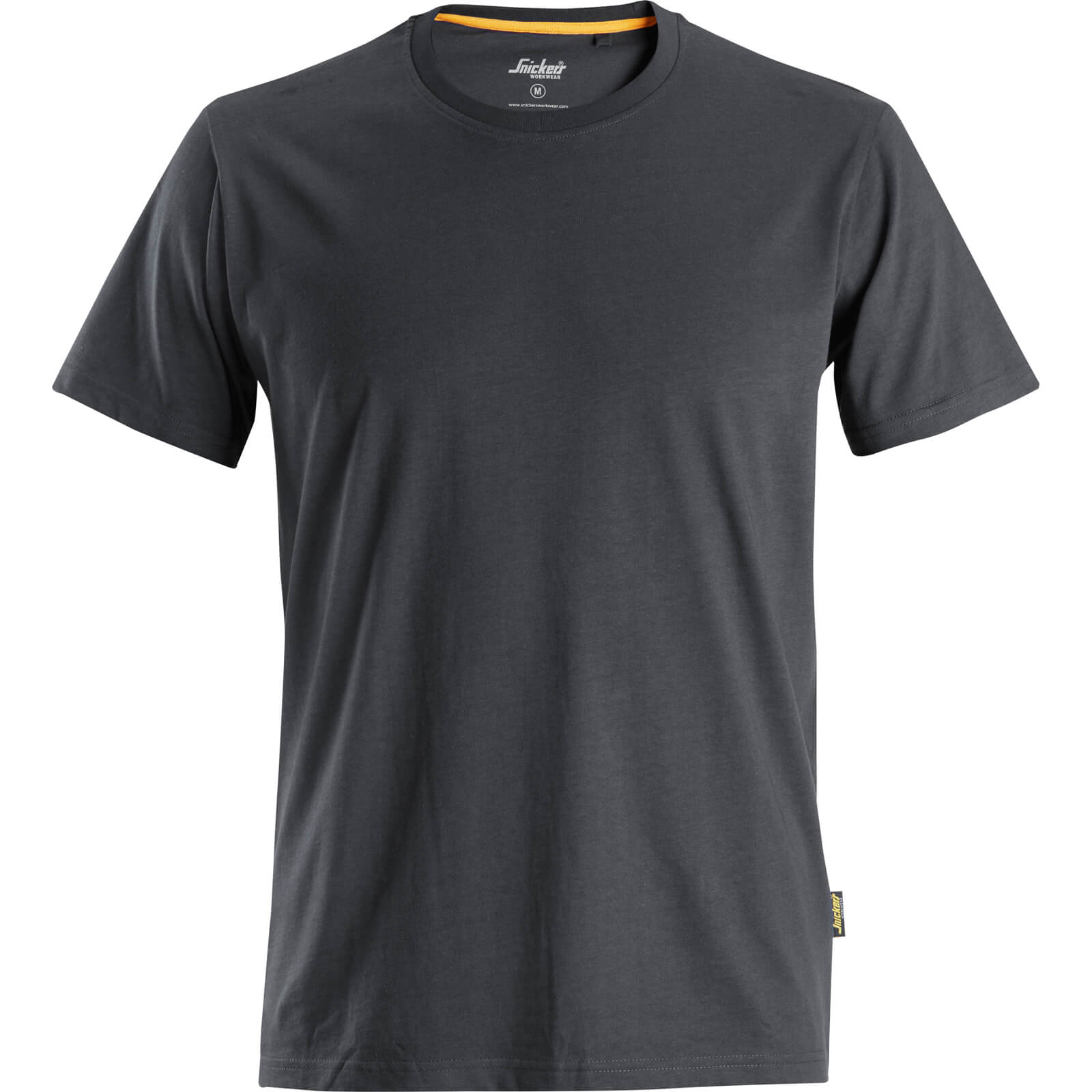 Image of Snickers Allround Work Organic Cotton T Shirt Grey L