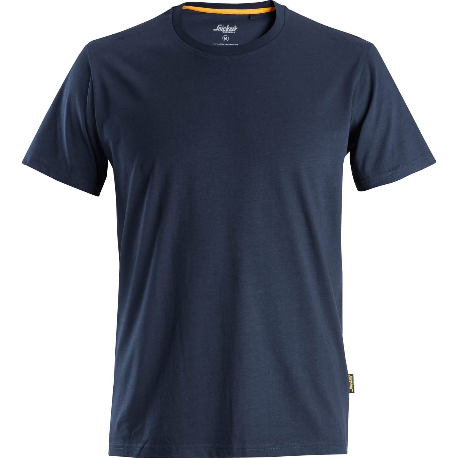 Image of Snickers Allround Work Organic Cotton T Shirt Navy XS