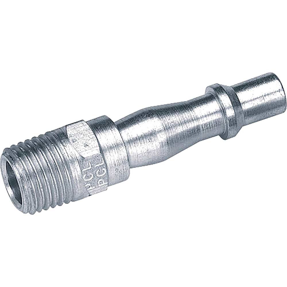 Draper PCL Air Line Adaptor Male Thread 1/4" BSP Pack of 1