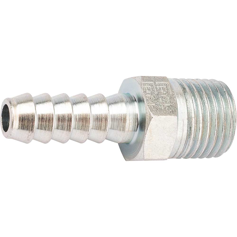 Draper PCL Tailpiece Air Line Fitting BSPT Male Thread 1/4" BSP 1/4" Pack of 1