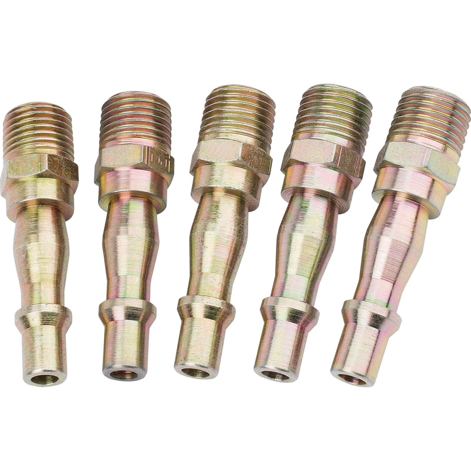 Image of Draper PCL Air Line Adaptor Male Thread 1/4" BSP Pack of 5