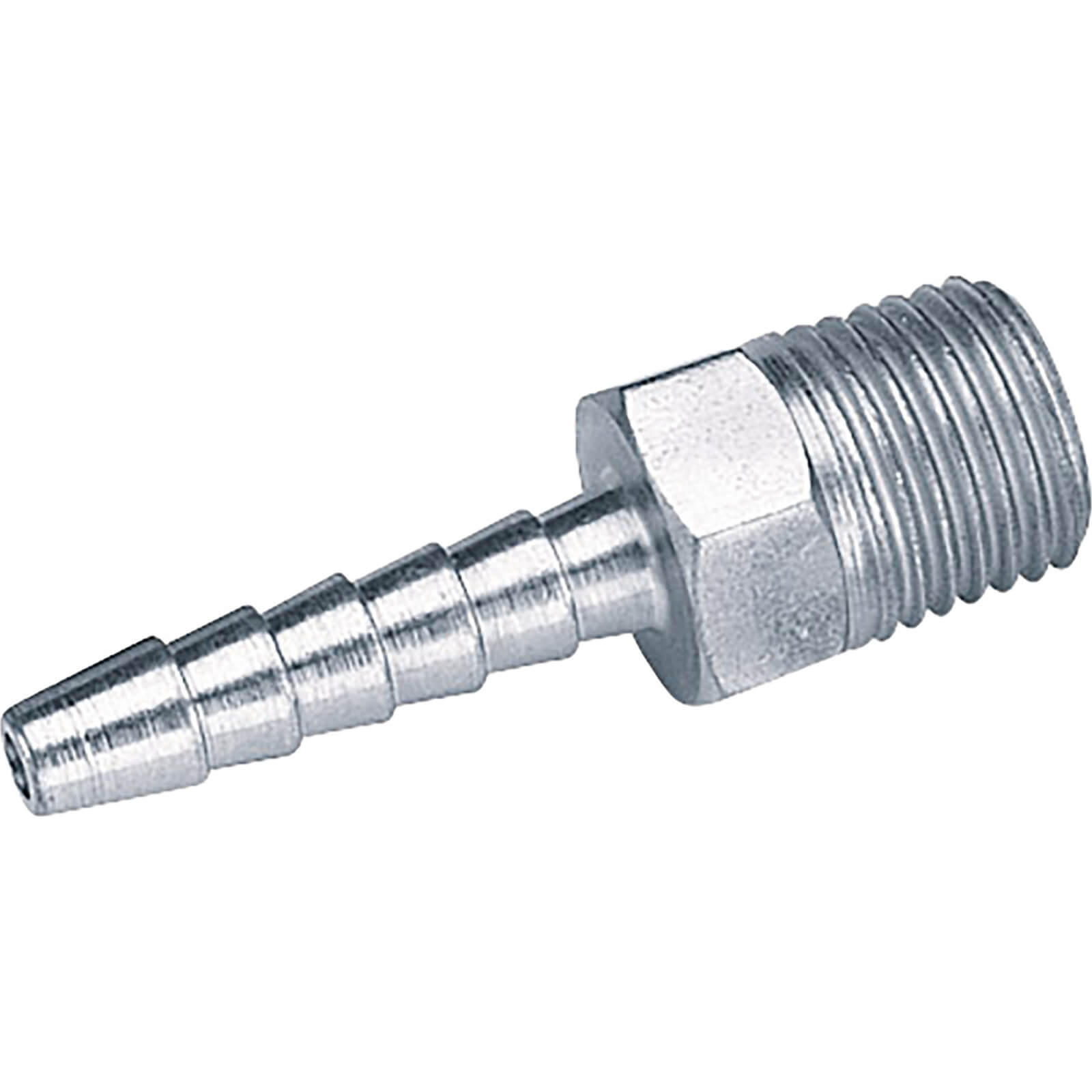 Photos - Equipment Accessory Draper PCL Tailpiece Air Line Fitting BSPT Male Thread 1/4" BSP 3/16" Pack 