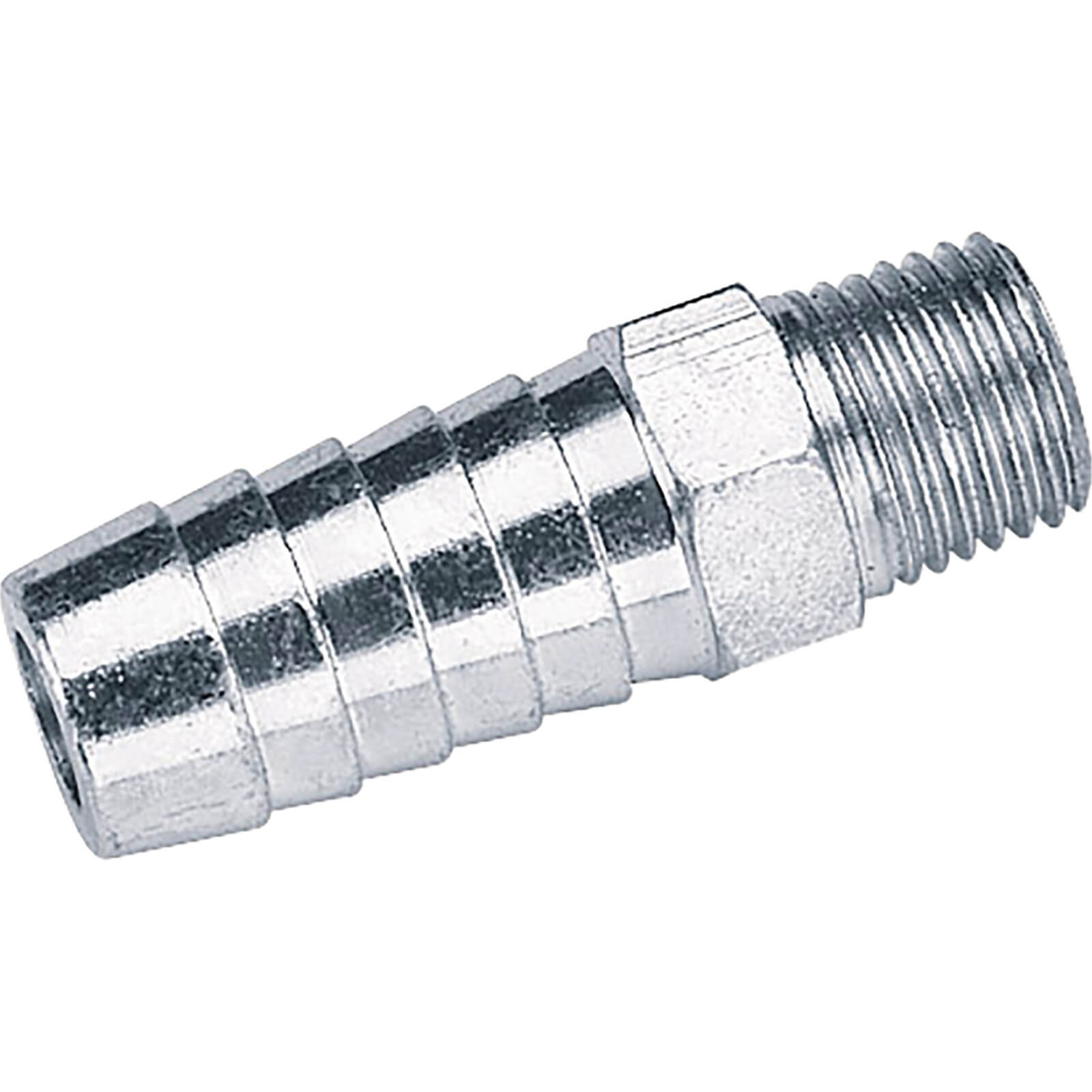 Image of Draper PCL Tailpiece Air Line Fitting BSPT Male Thread 1/4" BSP 1/2" Pack of 5