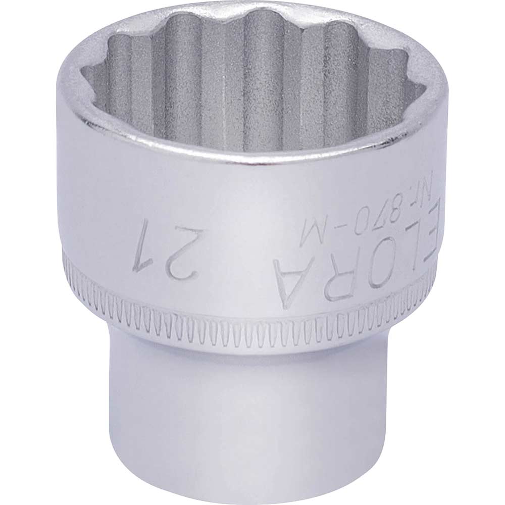 Image of Elora 3/8" Drive Bi Hexagon Socket Metric 3/8" 21mm