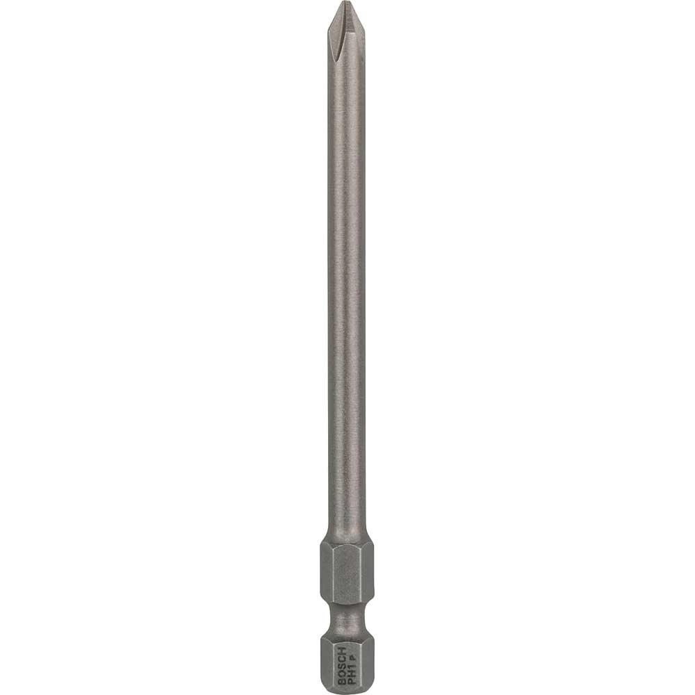 Bosch Extra Hard Phillips Screwdriver Bits PH1 89mm Pack of 3
