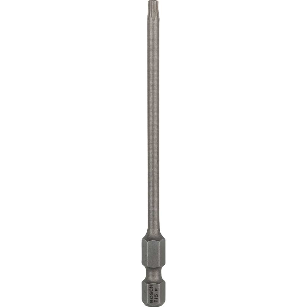 Bosch Extra Hard Torx Screwdriver Bit T15 89mm Pack of 1