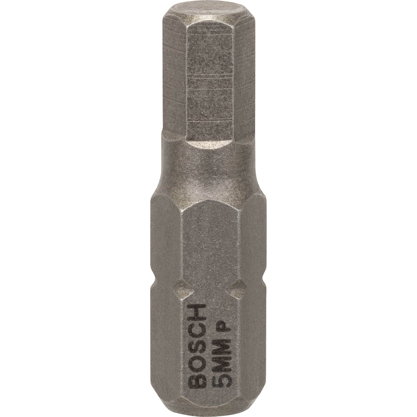 Photos - Bits / Sockets Bosch Hex Extra Hard Screwdriver Bit Hex 5mm 25mm Pack of 3 2607001726 