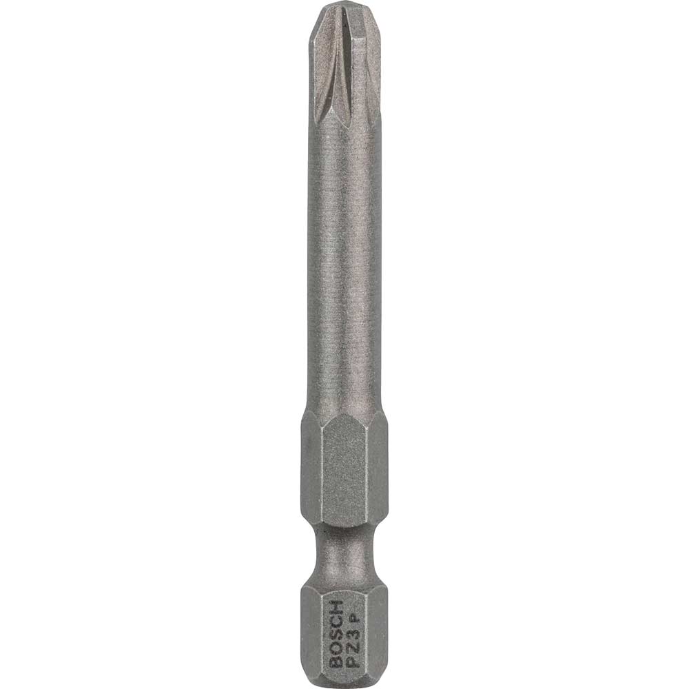 Bosch Extra Hard Pozi Screwdriver Bits PZ3 50mm Pack of 25
