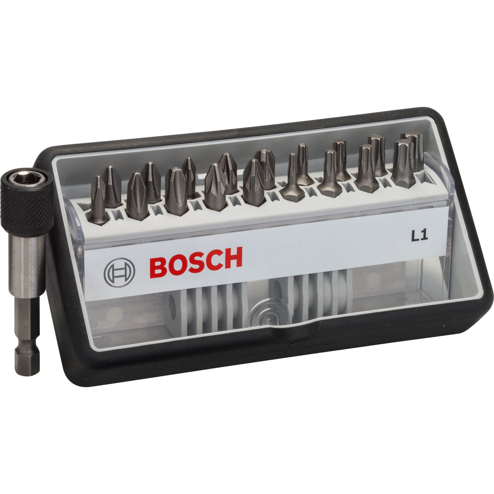 Photos - Bits / Sockets Bosch 19 Piece L Extra Hard Screwdriver Bit Set 2607002567 