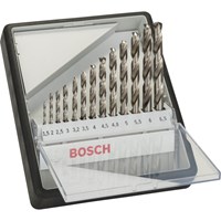 Bosch 13 Piece HSS-G Drill Bit Robust Set