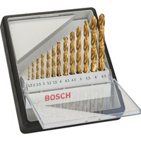 Bosch Robust Line 13 Piece HSS-TiN Drill Bit Set