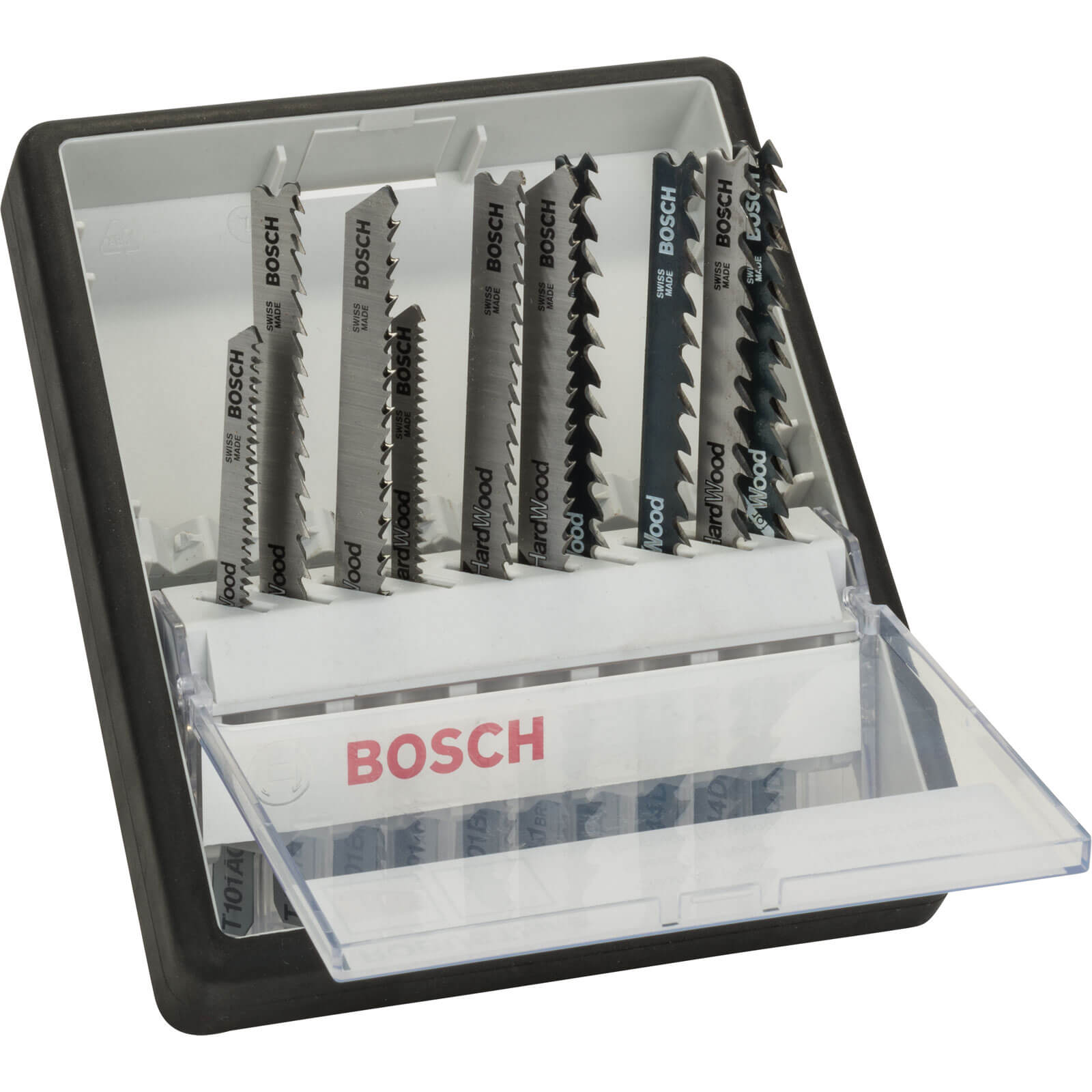 Image of Bosch 10 Piece Wood Cutting Jigsaw Blade Set