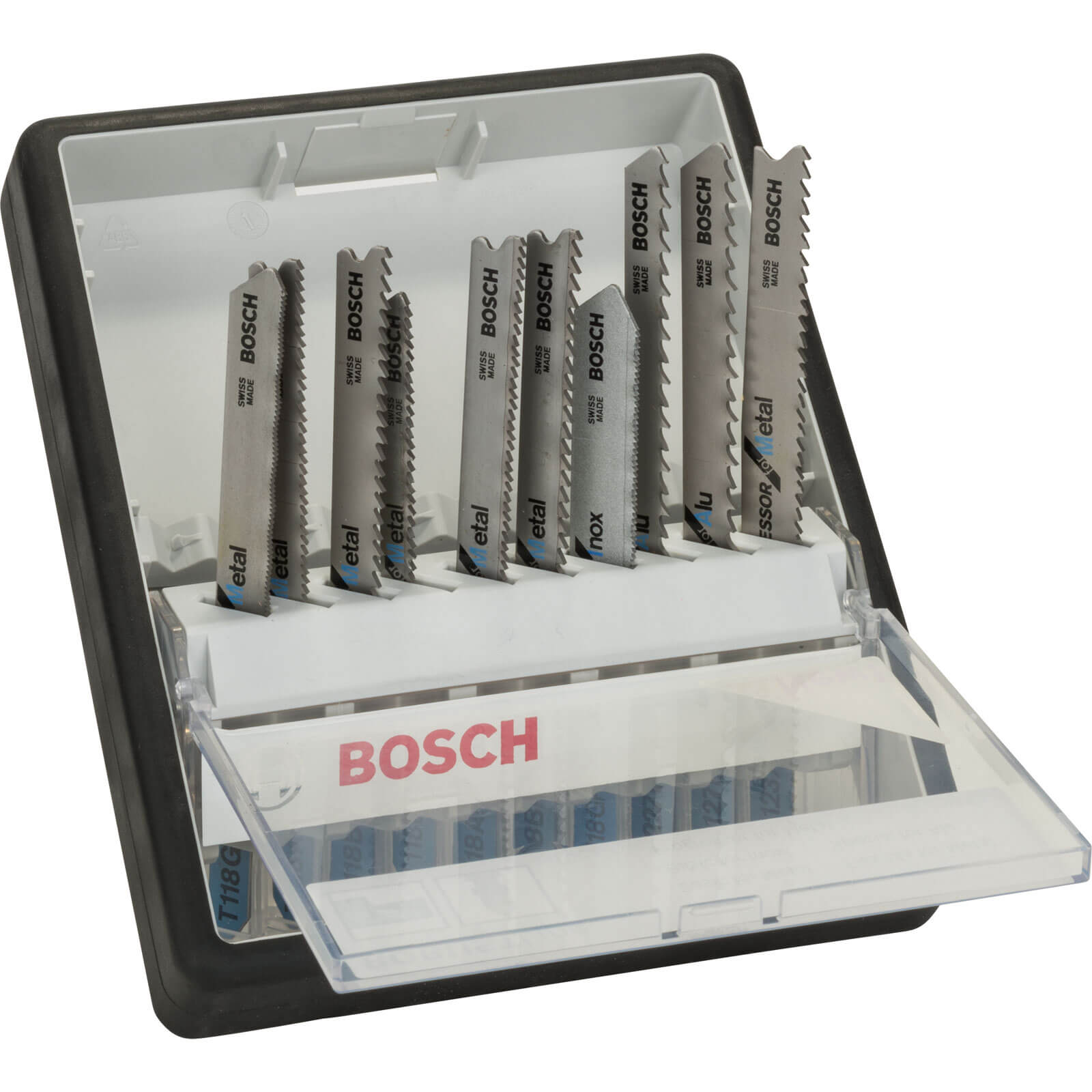 Image of Bosch 10 Piece Metal Cutting Jigsaw Blade Set