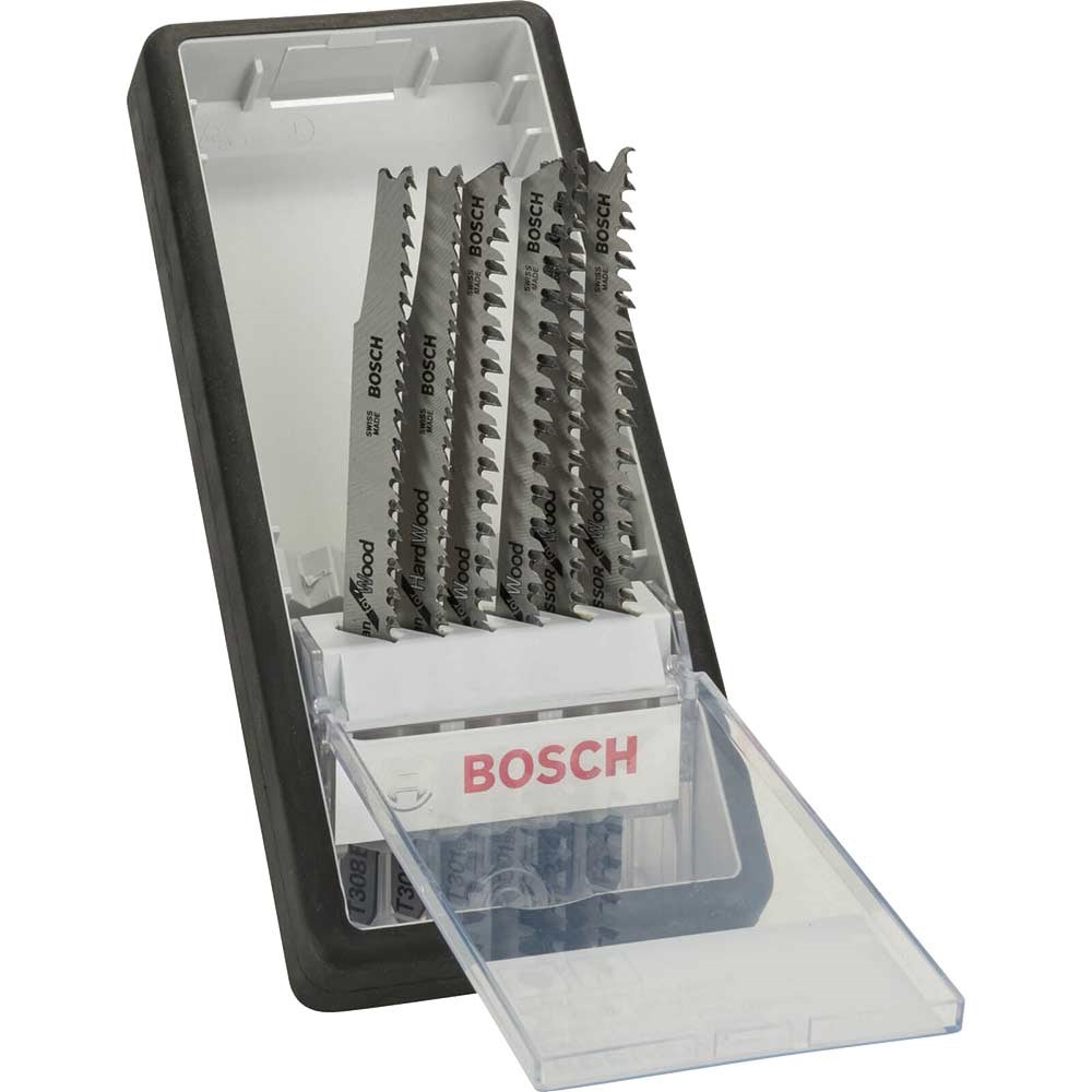 Bosch 6 Piece Wood Cutting Jigsaw Blade Set Jigsaw Blades