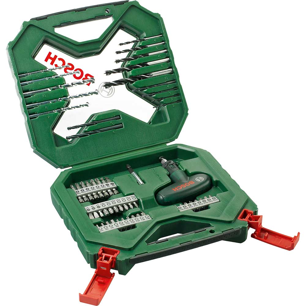 Image of Bosch 54 Piece Drill and Screwdriver Bit Set