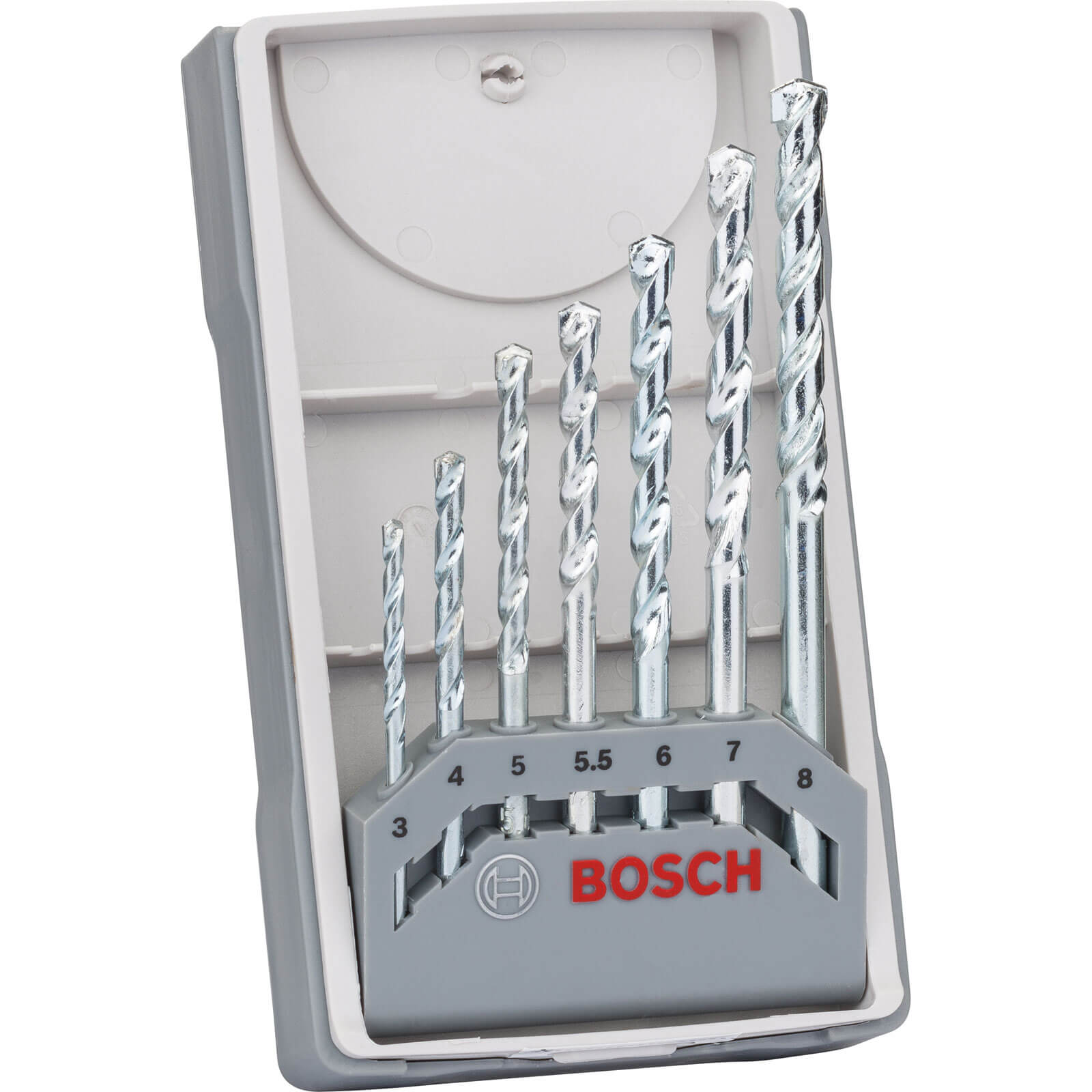 Image of Bosch 7 Piece Impact Masonry Drill Bit Set