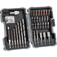 Bosch 35 Piece Drill and Screwdriver Bit Set for Wood 