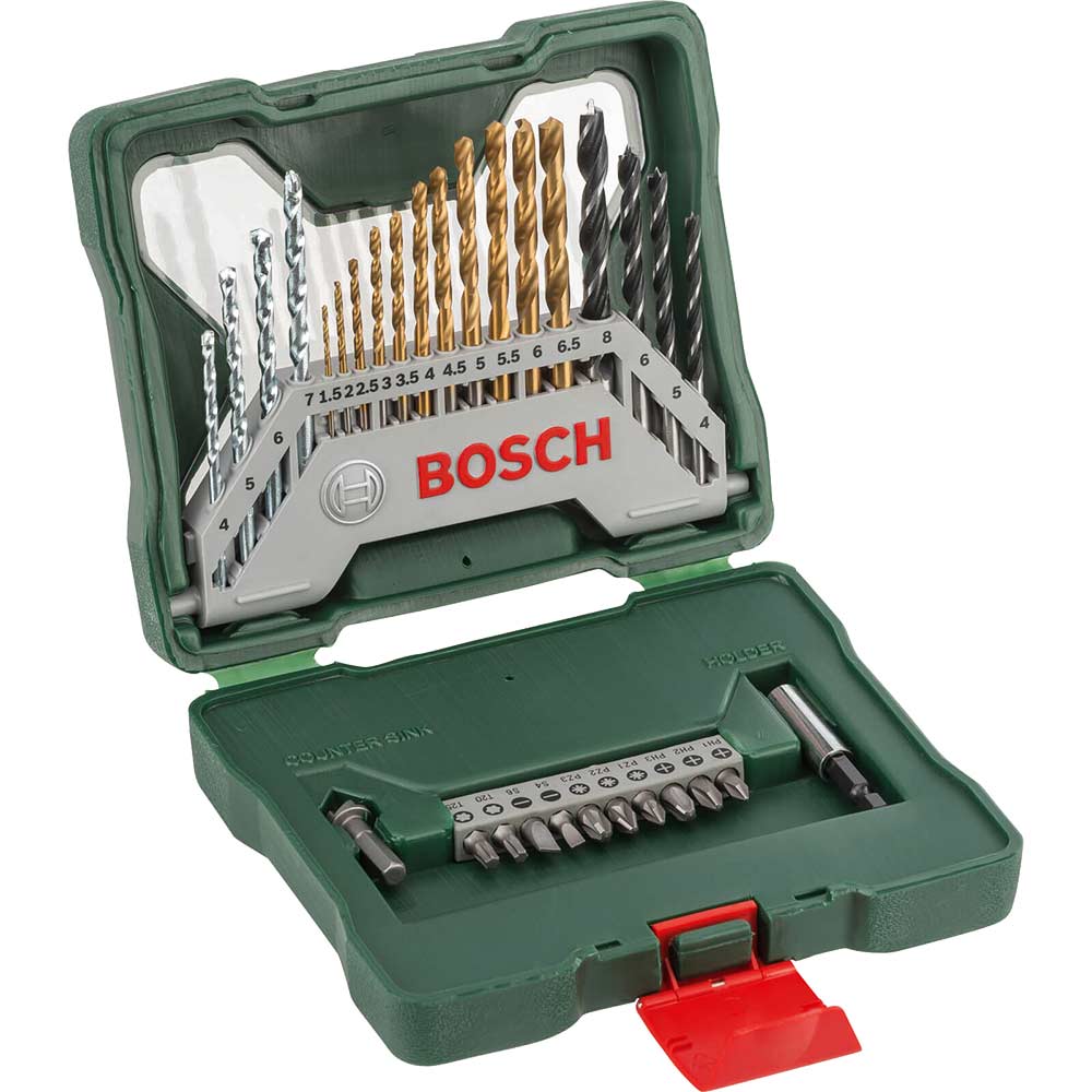 Image of Bosch X Line 30 Piece Drill and Screwdriver Bit Set