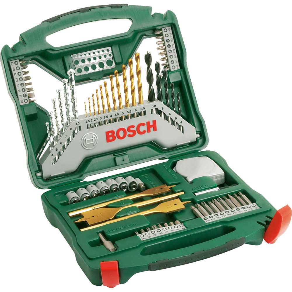 Image of Bosch X Line 70 Piece Drill Bit and Power Tool Accessory Set