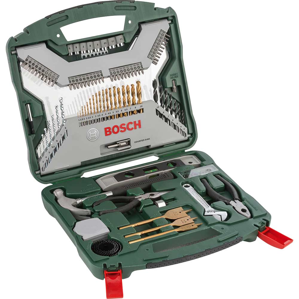 Bosch X Line 103 Piece Drill Bit and Power Tool Accessory Set