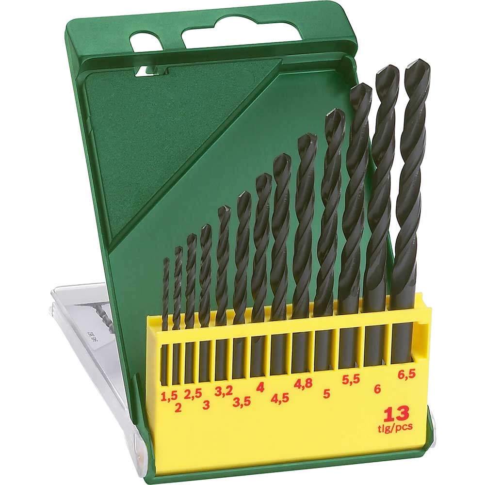 Image of Bosch 13 Piece HSS-R Drill Bit Set