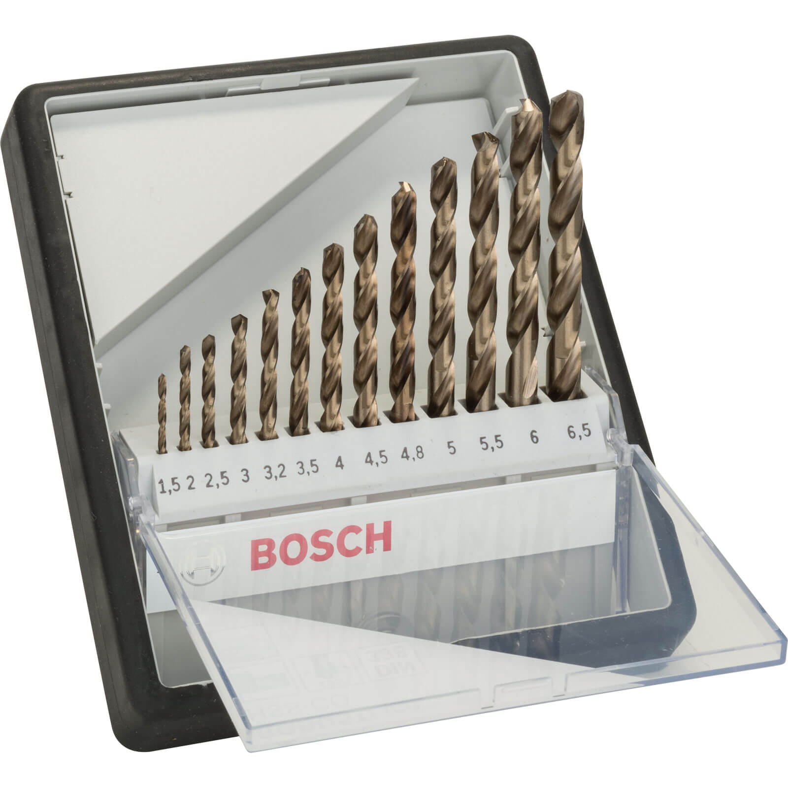 Image of Bosch Robust Line 13 Piece HSS-Co Drill Bit Set