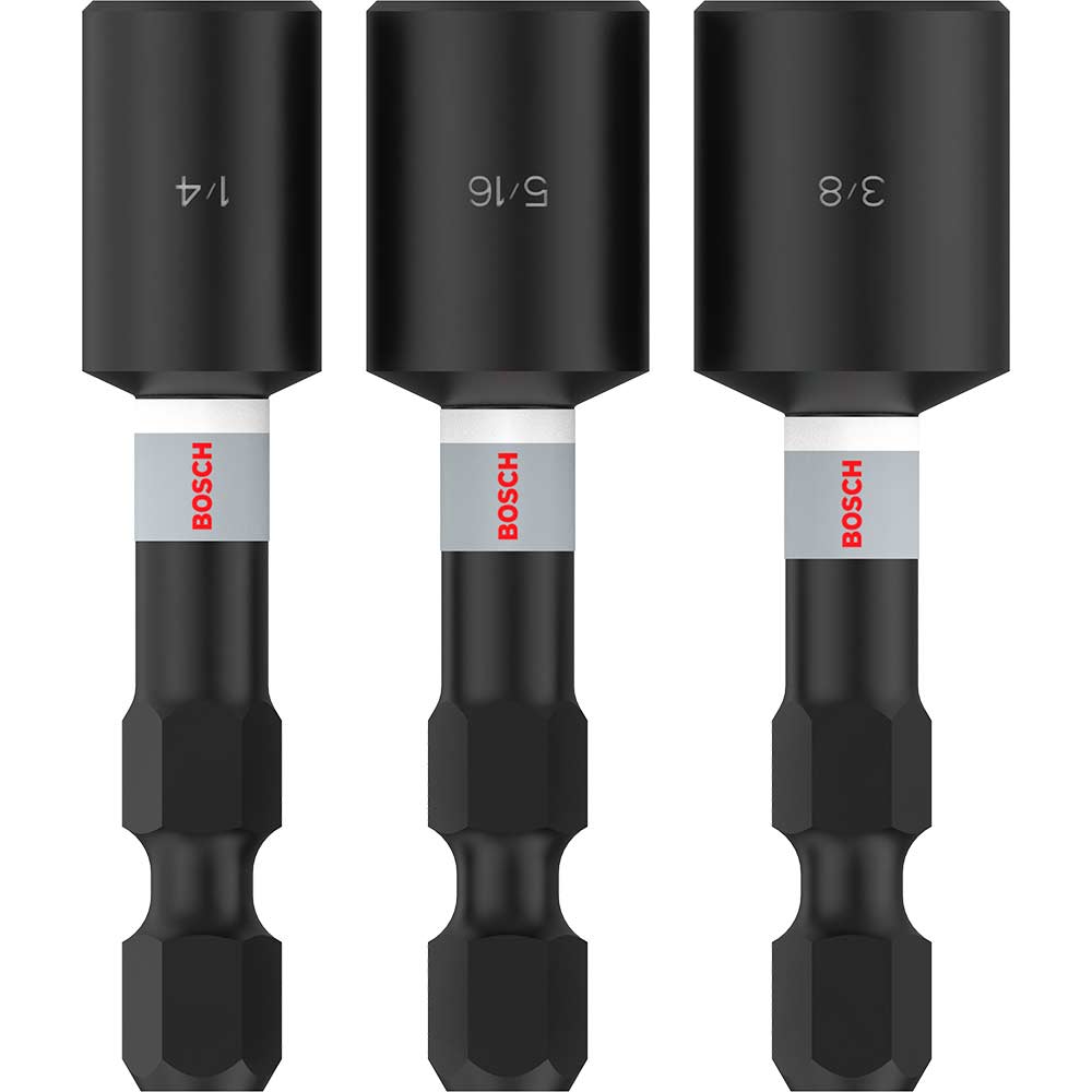 Bosch PRO 3 Piece Impact Nutsetter Set Imperial